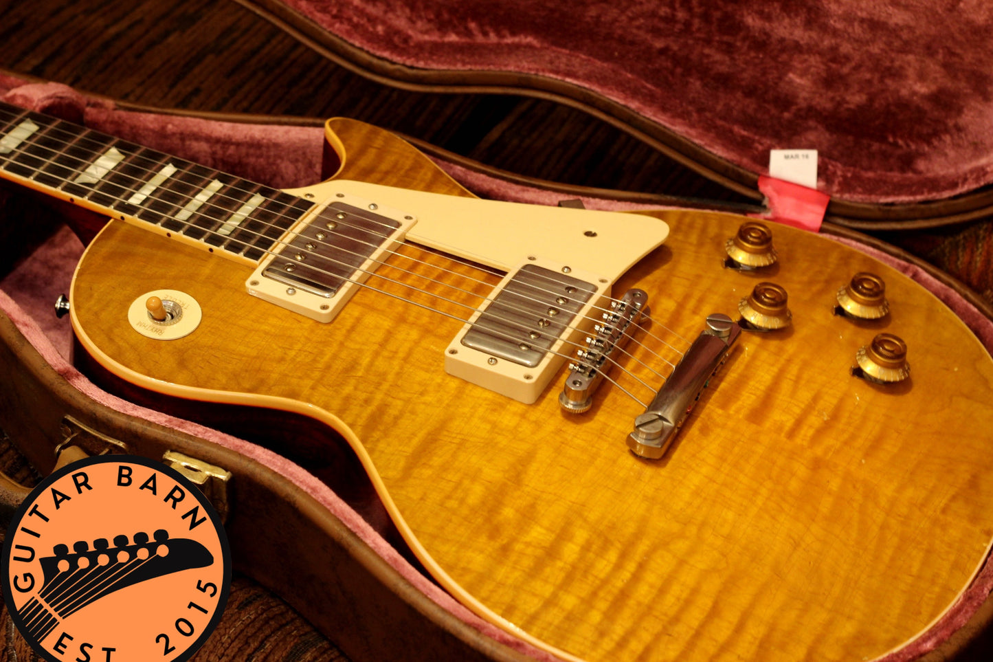 Gibson 2016 True Historic 1959 Les Paul Standard Murphy Aged Electric Guitar *AS NEW*