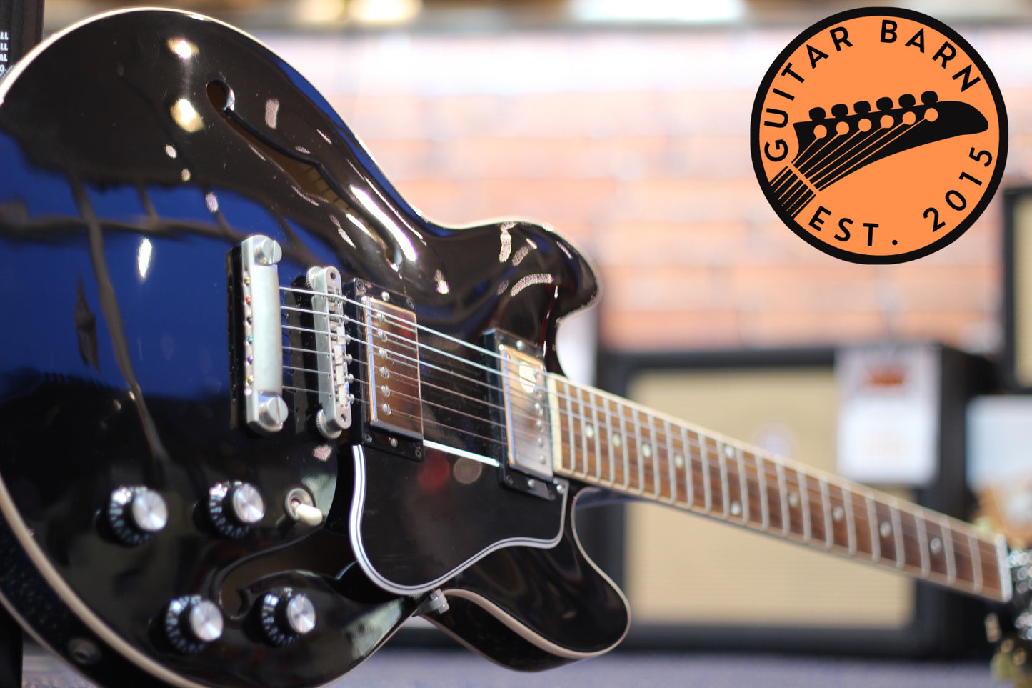 Gibson ES339 Ebony Custom Shop