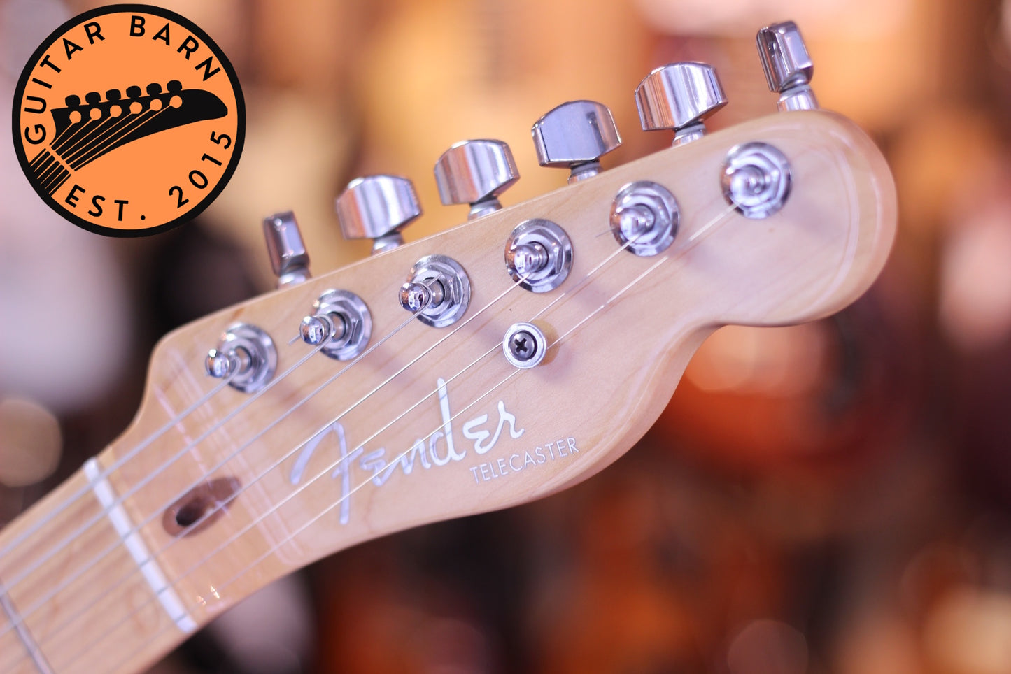 Fender American Deluxe Telecaster Maple Neck Sunburst