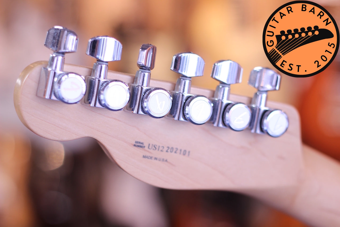 Fender American Deluxe Telecaster Maple Neck Sunburst