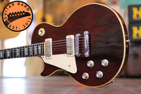 Gibson Les Paul Deluxe 1979 Left Hand Wine Red